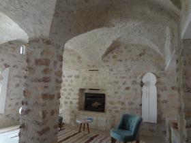 Villa avec vue mer dans oliveraie